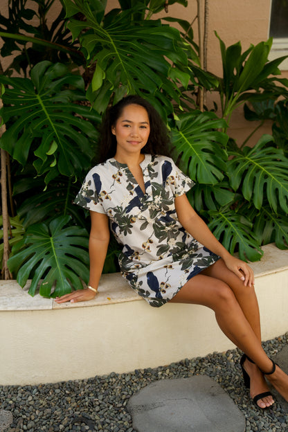 Hō‘awa & The ‘Alalā Pale Tunic Dress