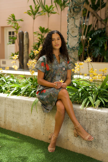 Vanishing ʻAkikiki Tunic Dress