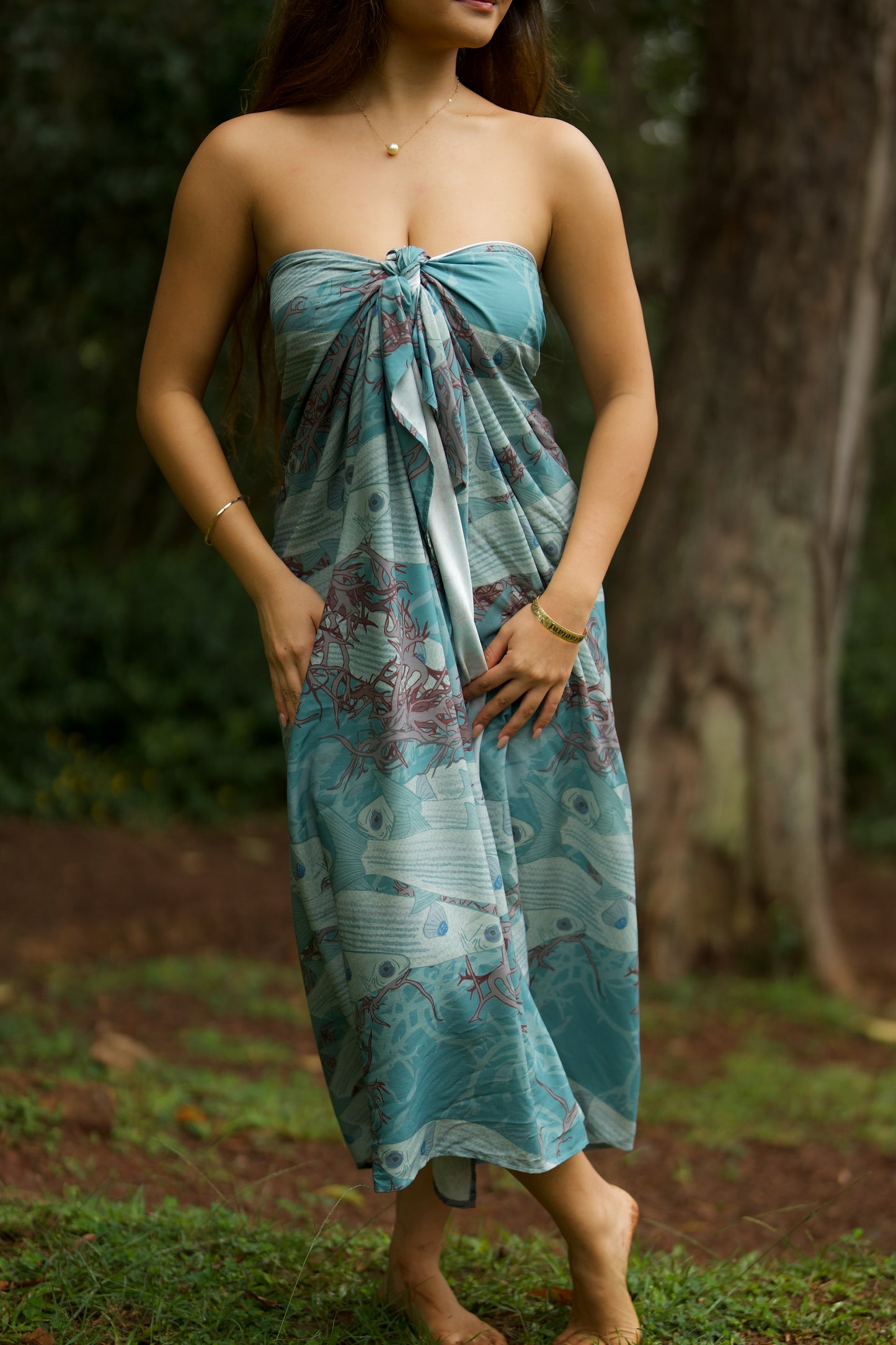 Limu Manauea & 'Ama'ama Pareo / Sarong