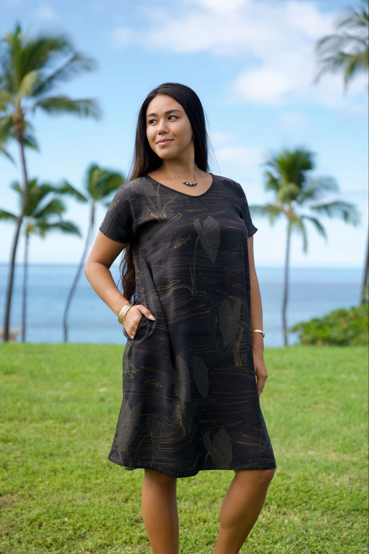 Kalo Wai T-Shirt Dress