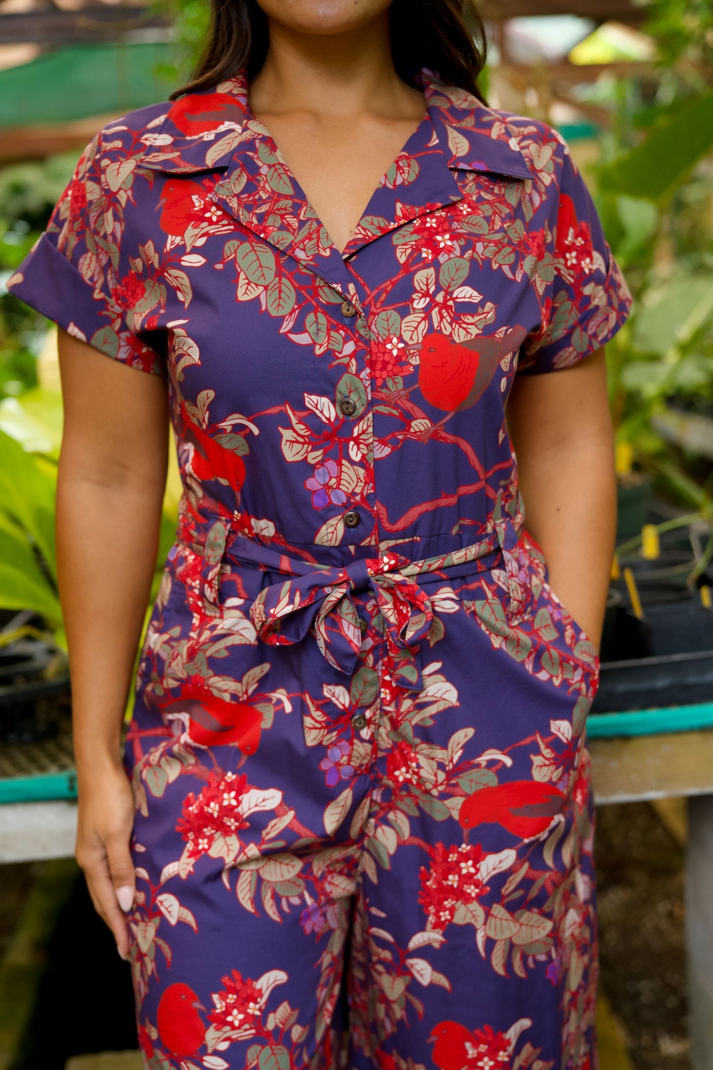 ‘Apapane & ‘Iliahi Aloha Jumpsuit