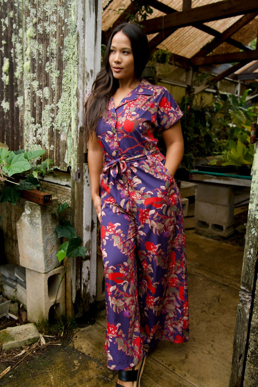 ‘Apapane & ‘Iliahi Aloha Jumpsuit