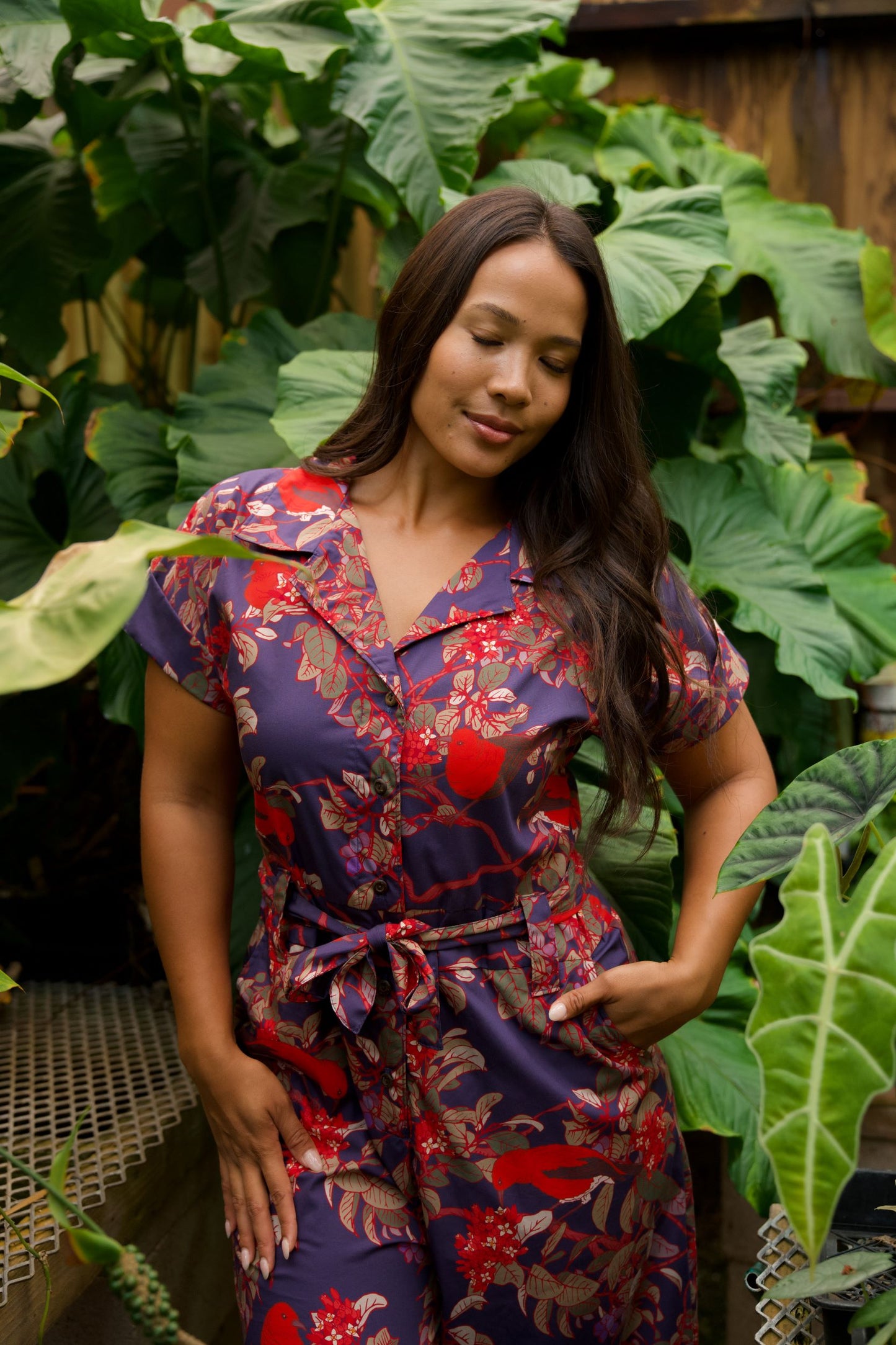 ‘Apapane & ‘Iliahi Aloha Jumpsuit