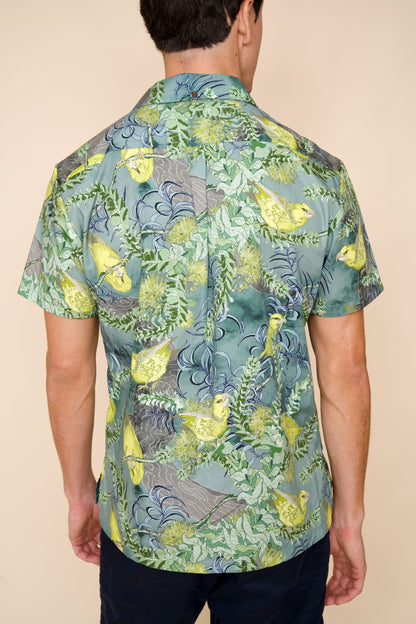 Foraging Kiwikiu Aloha Shirt