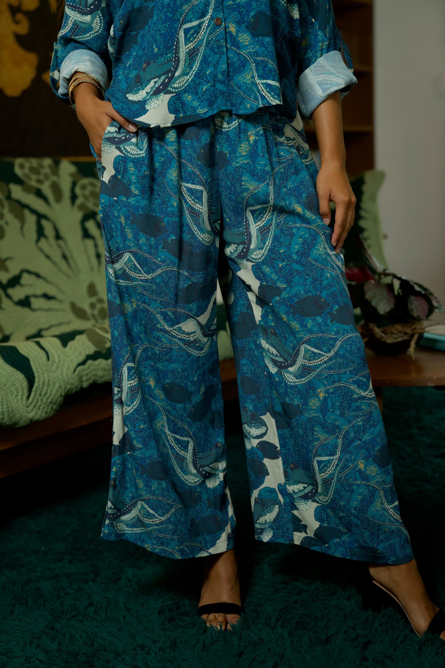 Hidden He‘e Palazzo Pants