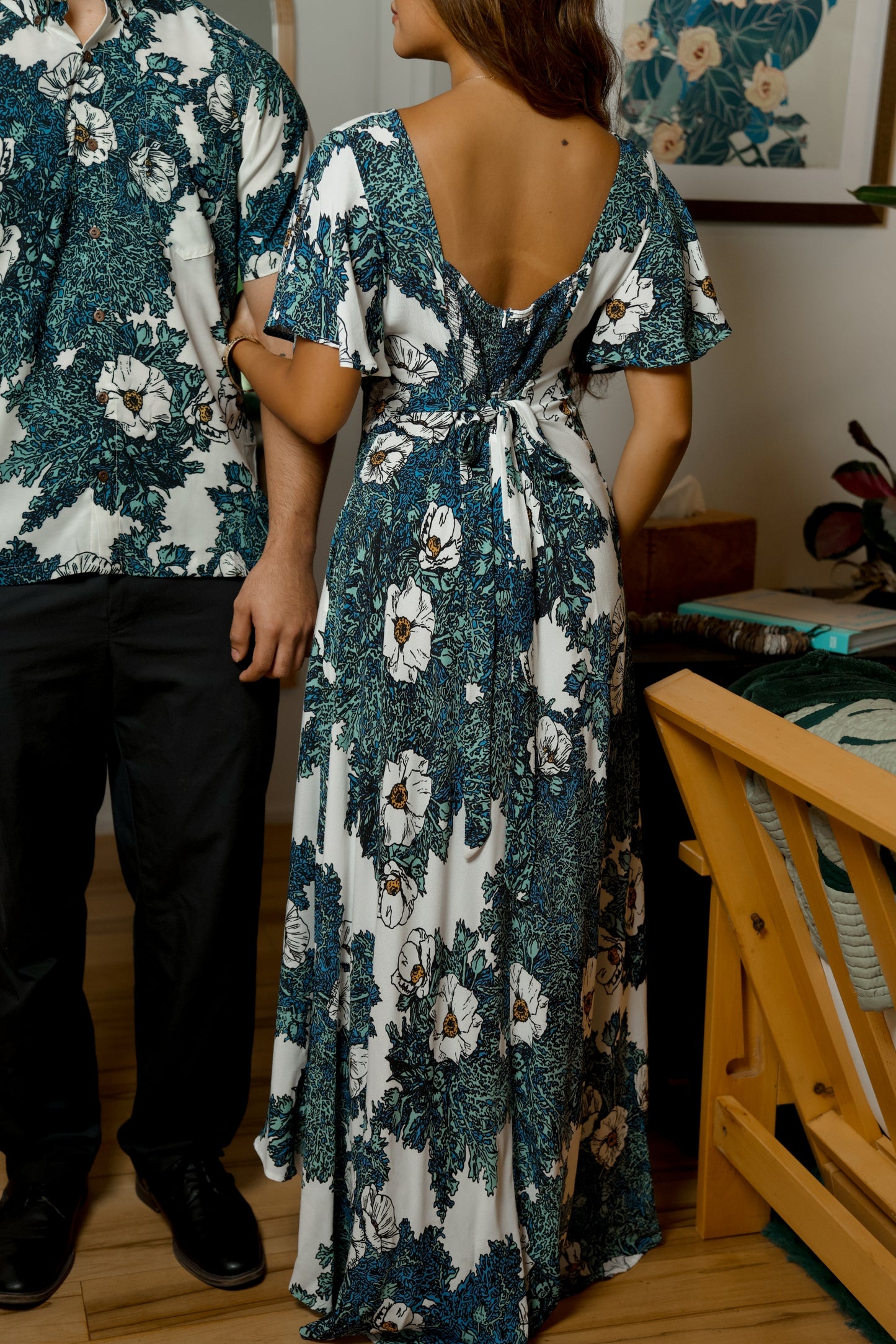 Puakala Blue Hourglass Dress