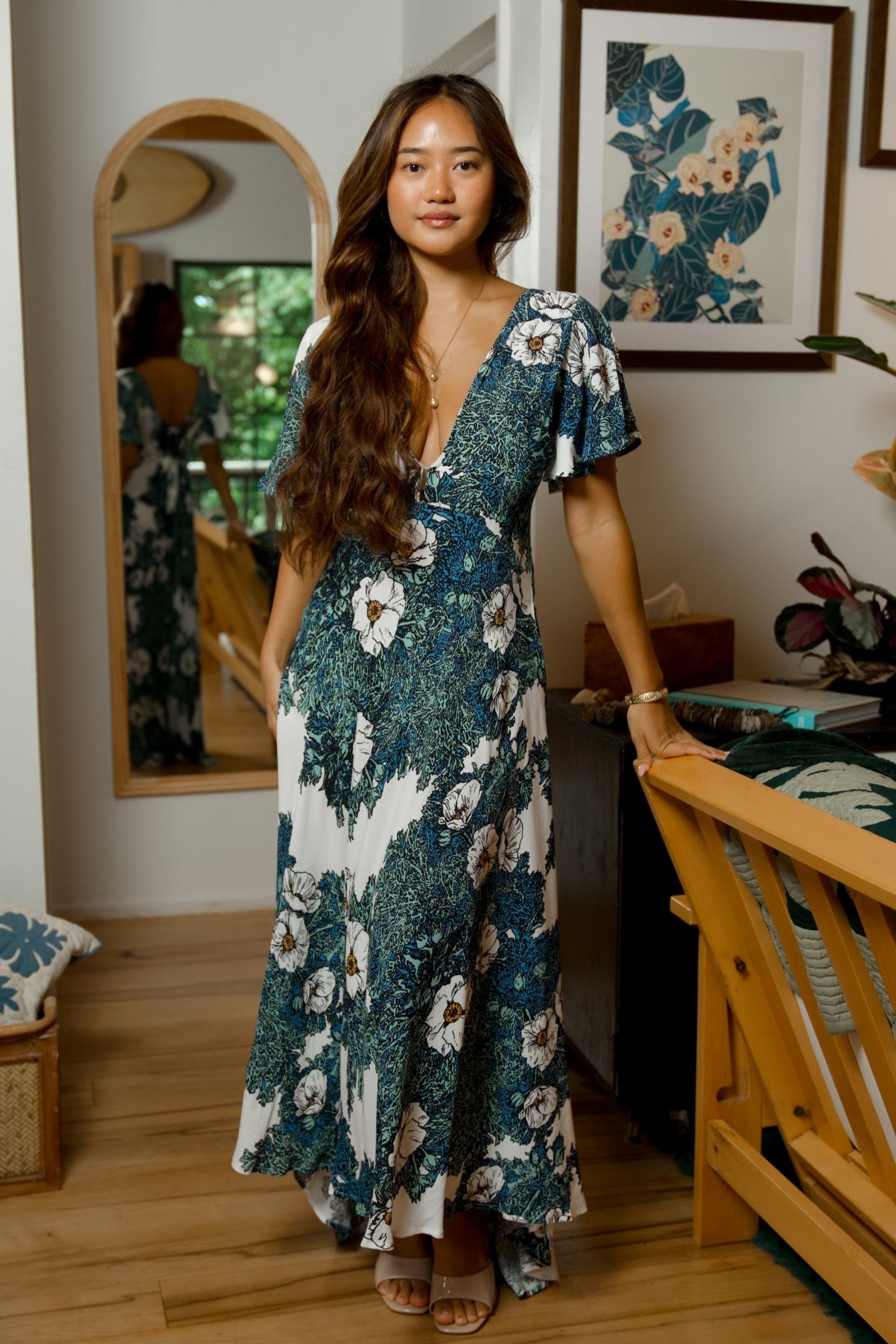 Puakala Blue Hourglass Dress