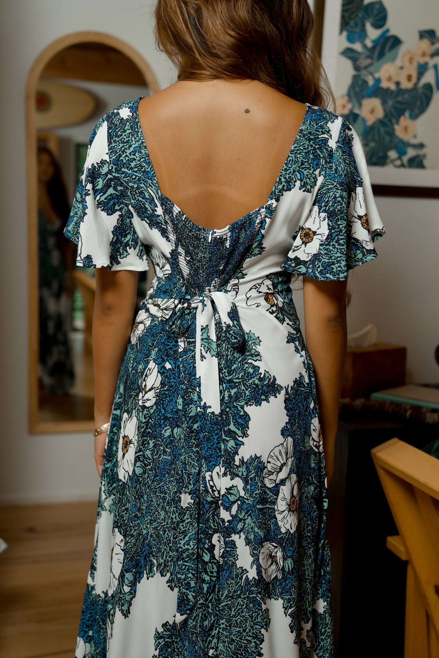 Puakala Blue Hourglass Dress