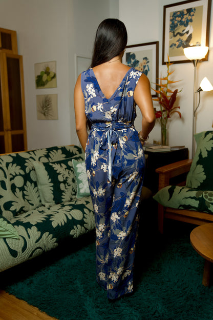 Hō‘awa & The ‘Alalā Rayon Sleeveless Jumpsuit