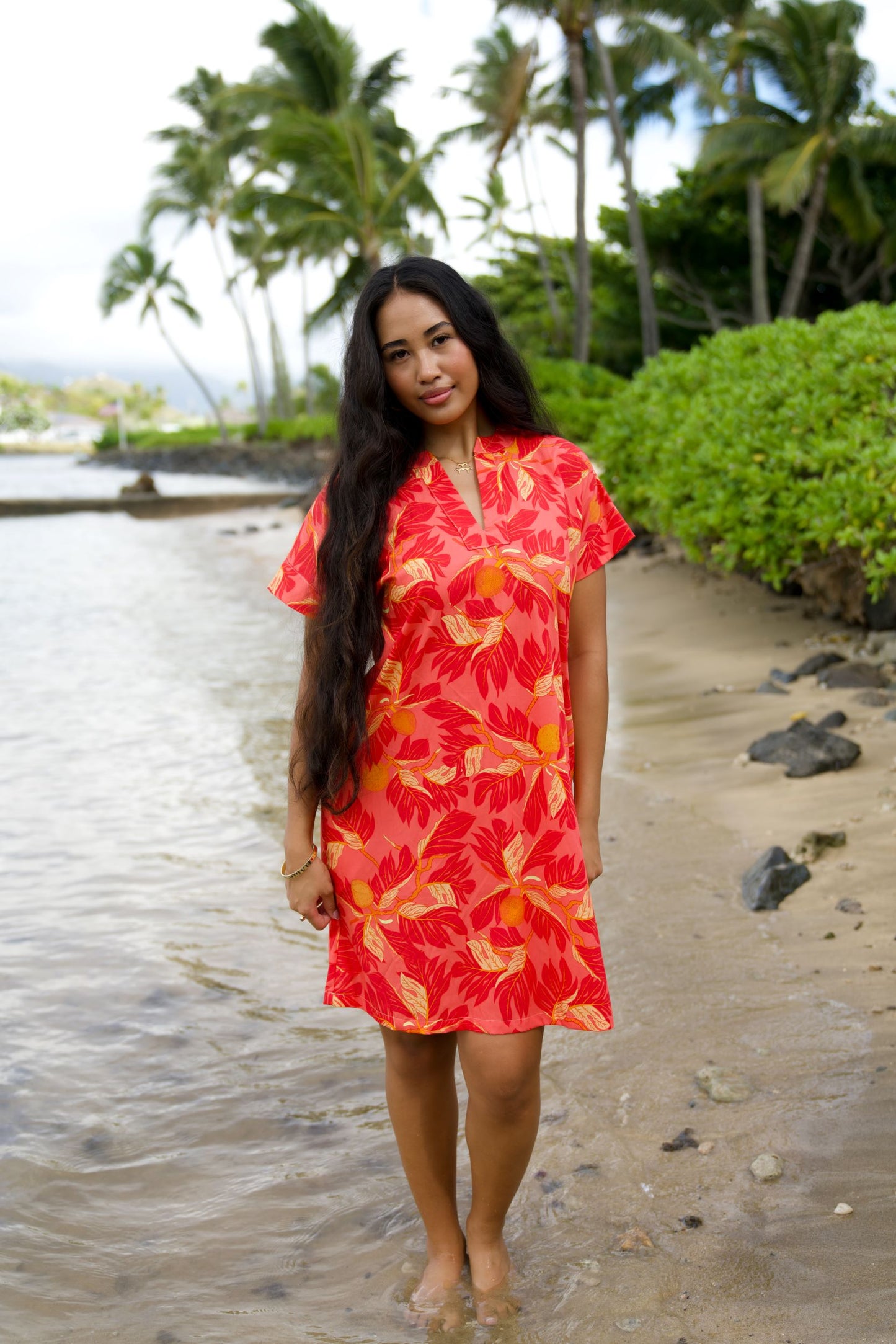 ʻUlu Sunset Tunic Dress