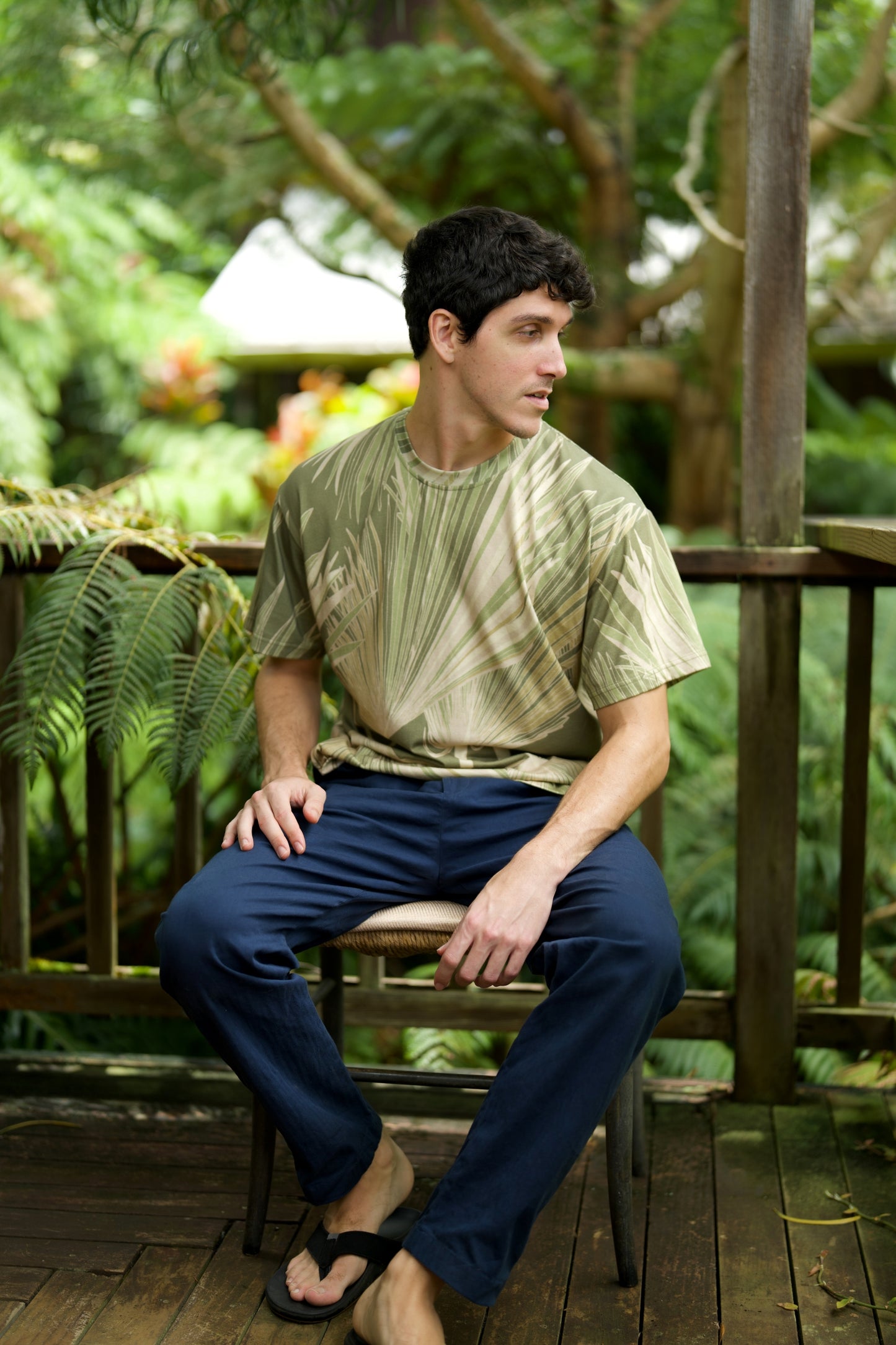 Loulu Green T-Shirt