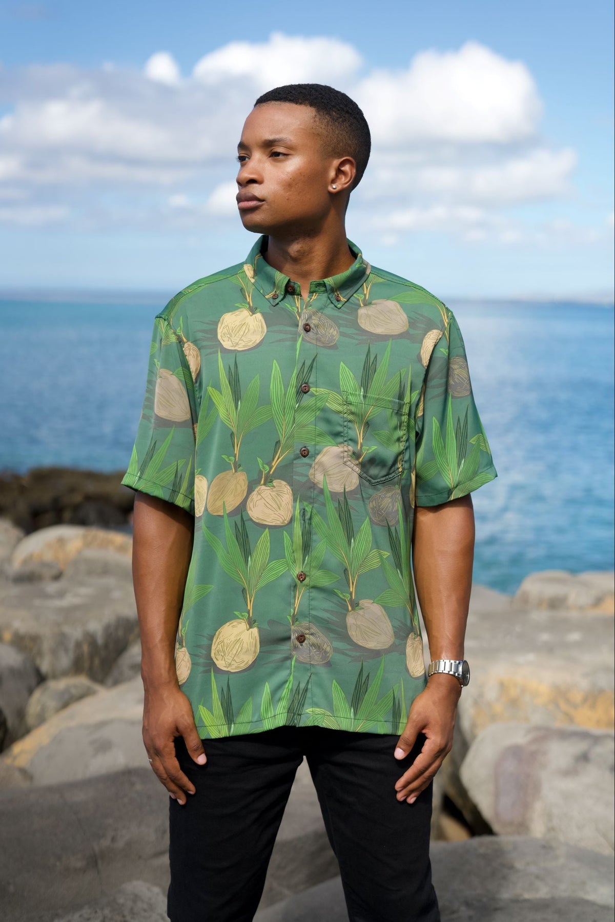 Niu Haku Aloha Shirt (Iron Free)
