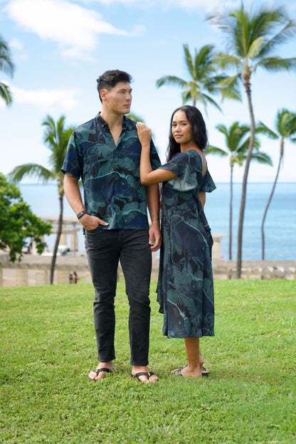 Kamapua'a Midi Hourglass Dress