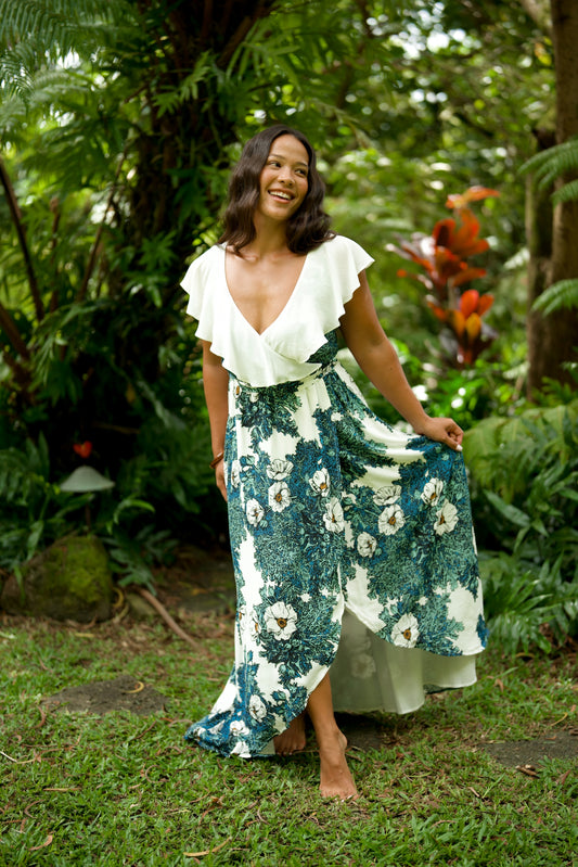 Puakala Flutter Top Dress