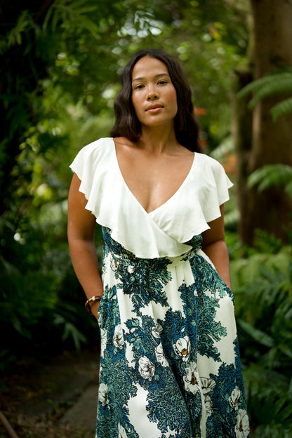 Puakala Flutter Top Dress