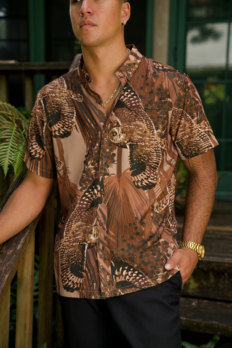 Makawao Relaxed Fit Men Aloha Shirt