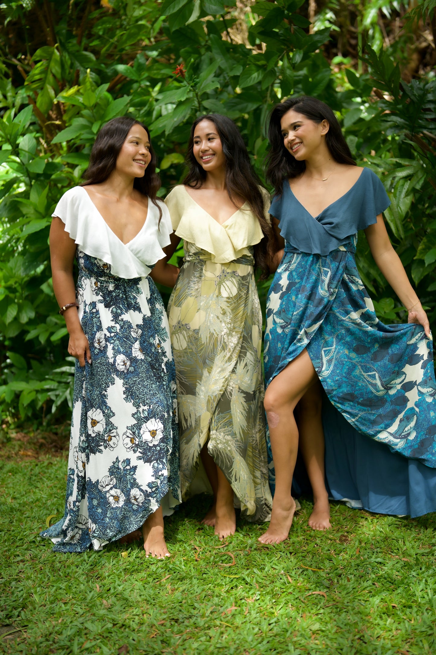 Hidden He‘e Flutter Top Dress