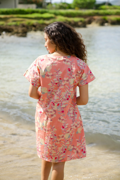 ‘Ōhelo Berry Pink Tunic Dress