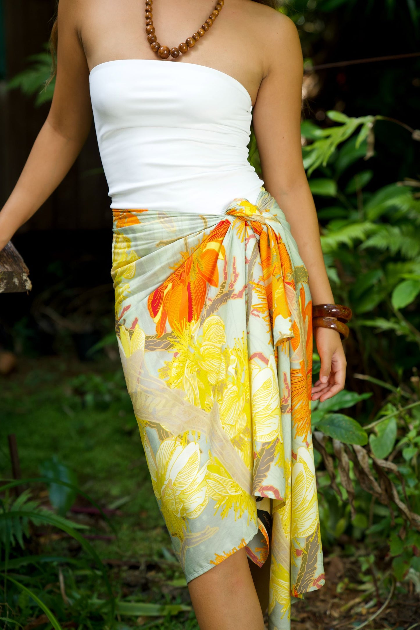 Watch for Sharks Aqua Pareo / Sarong